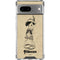 Disney Pinocchio Sketches Portrait Google Pixel 7a Clear Case
